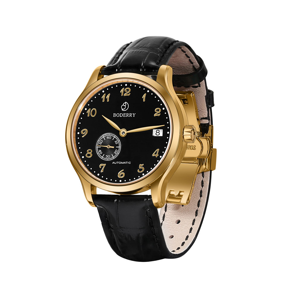 Omega Watch Constellation - BODERRY Mens Micro-rotor Automatic Dress Watches