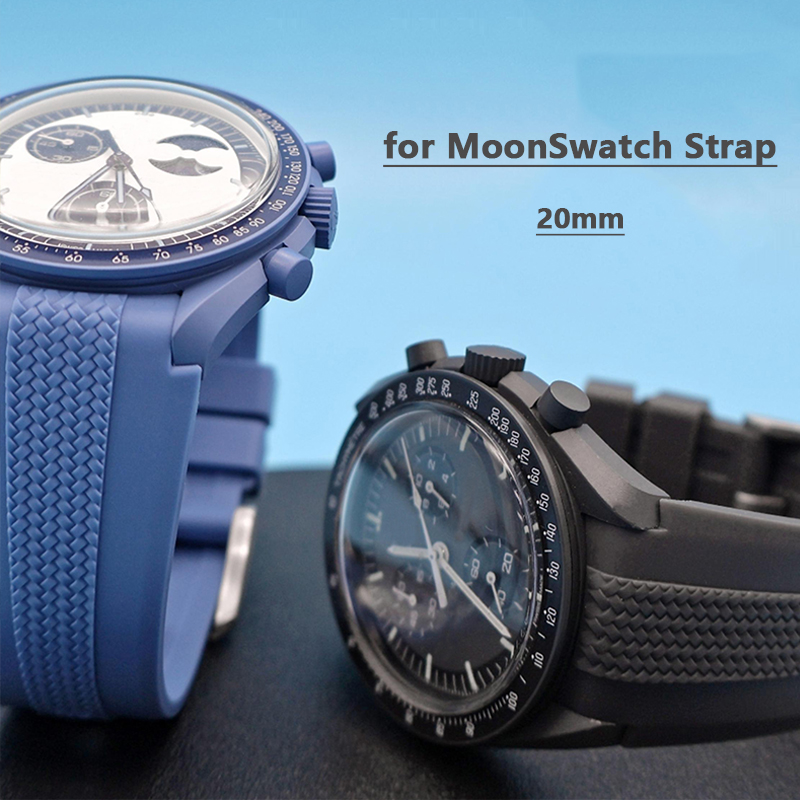 Rubber Strap for Swatch X Omeg - Curved Spring Bar recension och pris