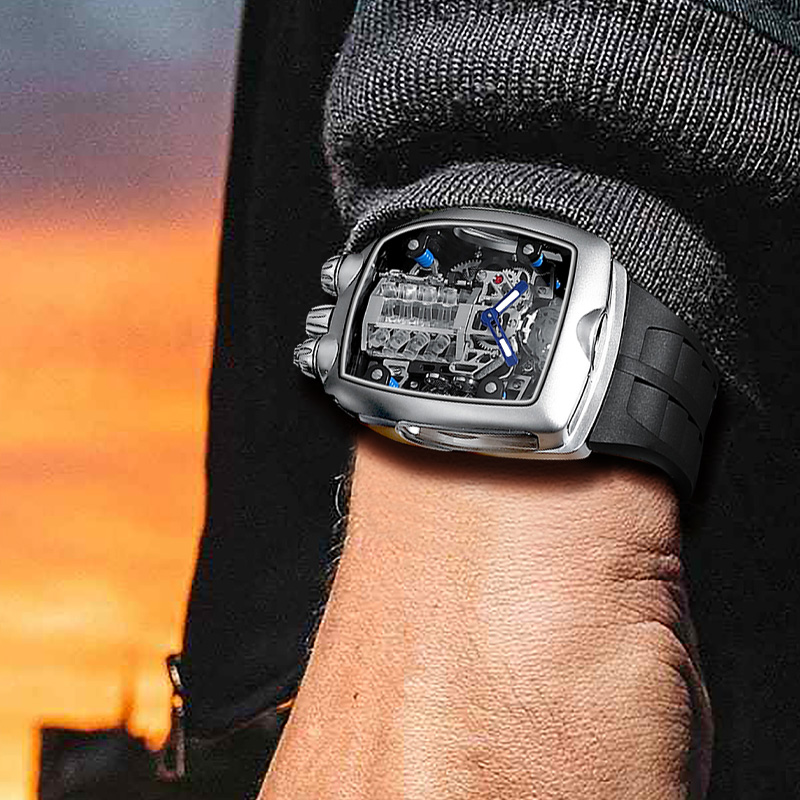 PINDU Men Automatic Watch 42mm - Omega Watch Constellation recension och pris