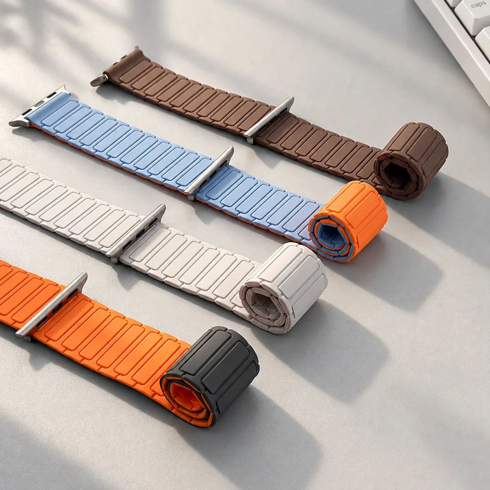 Magnetic Silicone Loop Strap f - Milanese Loop Magnetic recension och pris