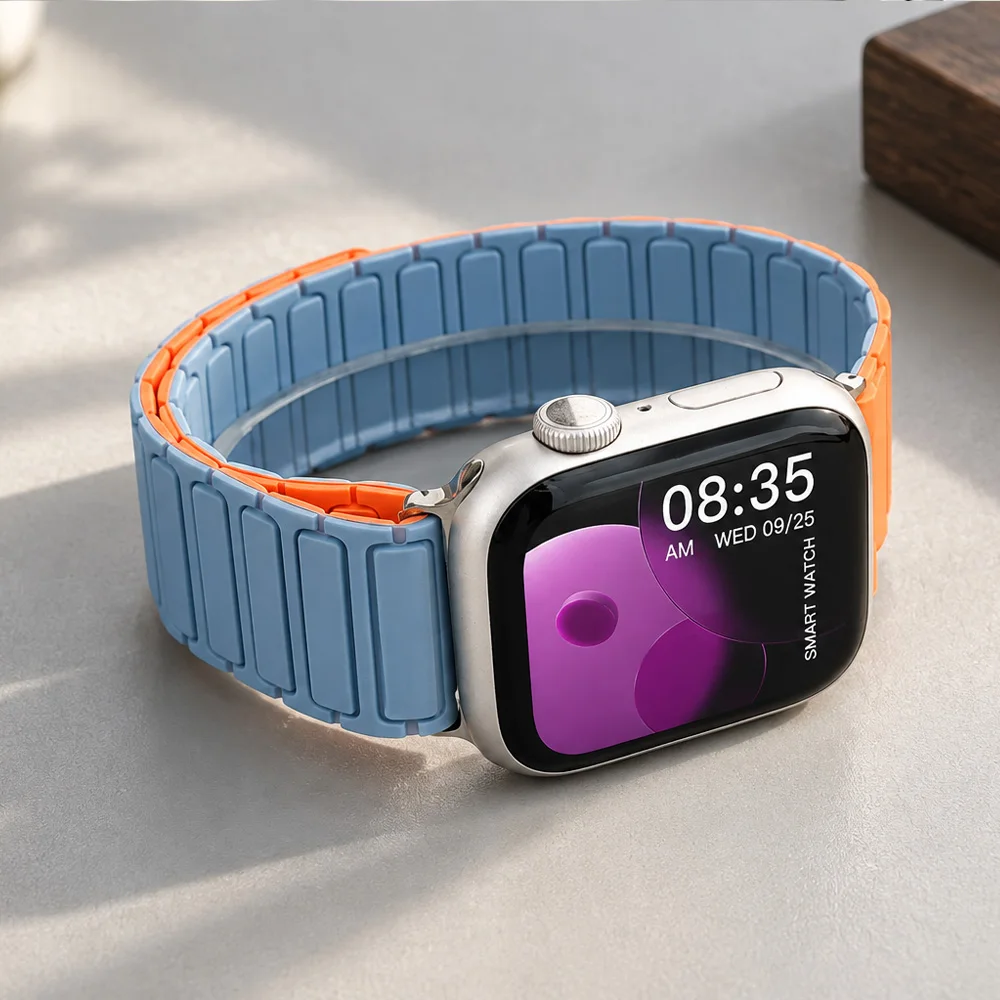 Magnetic Silicone Loop Strap f - Milanese Loop Magnetic recension och pris