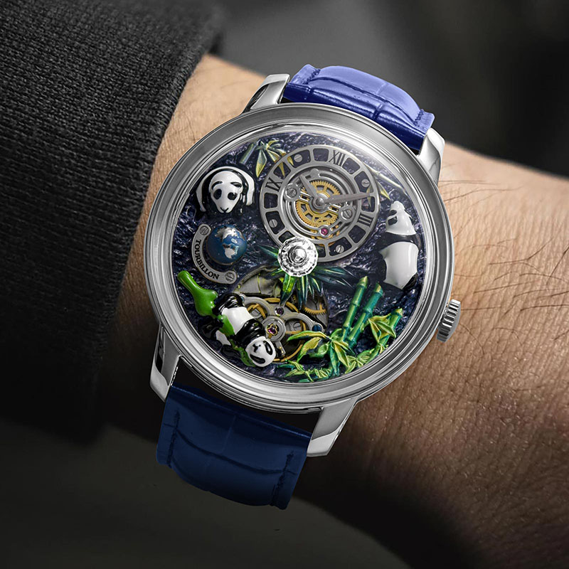 PINDU Brand Design Panda Natio - Omega Watch Constellation recension och pris