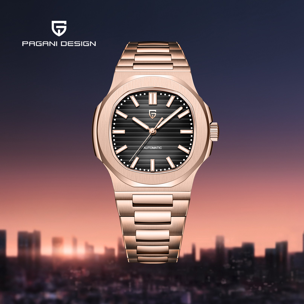 2025 New PAGANI DESIGN Rose Go - Seiko Watch Presage recension och pris