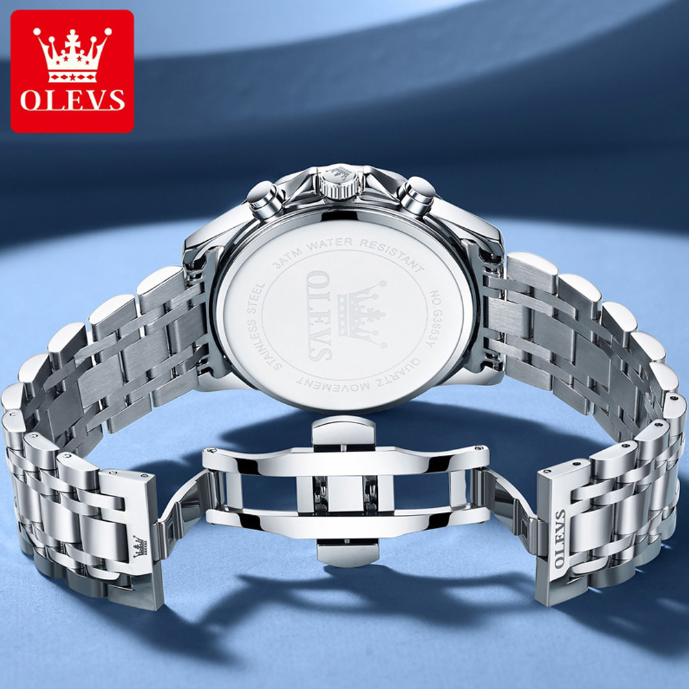 OLEVS 3653 Brand Moon Phase Ca - Cartier Watch Tank recension och pris