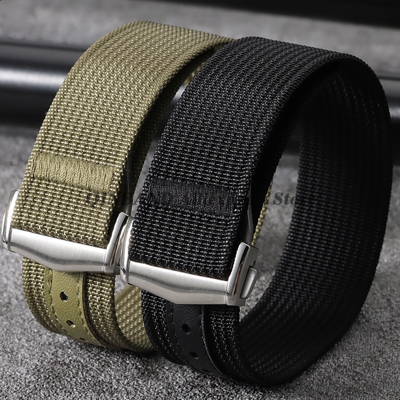 20mm 22mm Canvas Nylon Watchba - Nato Strap Nylon recension och pris