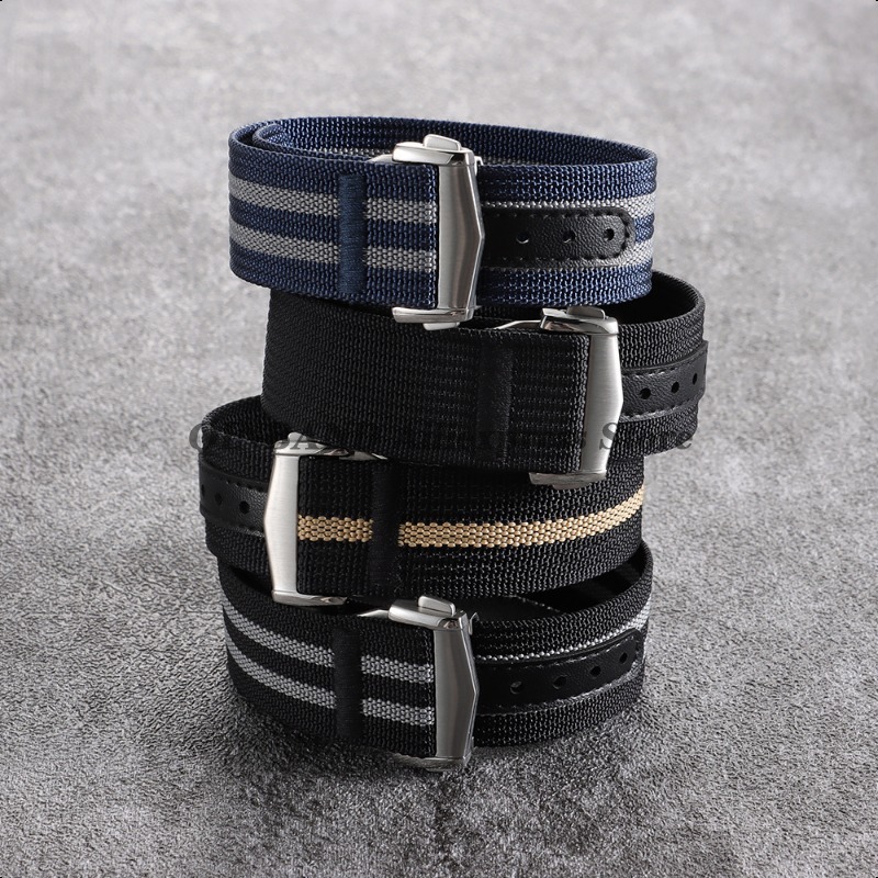 20mm 22mm Canvas Nylon Watchba - Nato Strap Nylon recension och pris