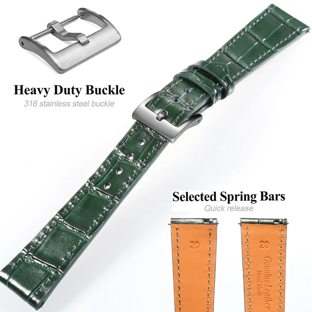 HEMSUT High Quality Genuine Le - Suede Strap Watch recension och pris