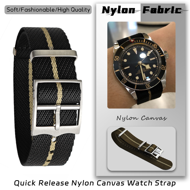 Nylon Watch Strap 20mm 22mm fo - Nato Strap Nylon recension och pris