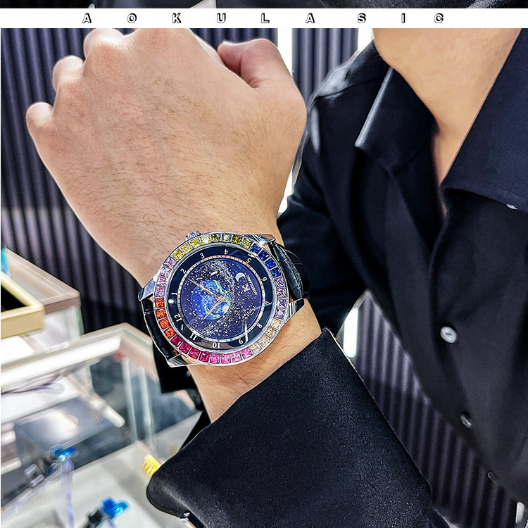 Luxury Sapphire Men's Automati - Omega Watch Constellation recension och pris
